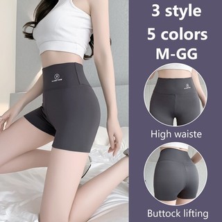 Quần short legging thể thao thoáng khí nâng hông an toàn cho nữ