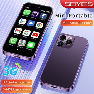 Điện Thoại Thông Minh Mini Mở Khóa SOYES 3G XS15 điện Thoại Thông Minh Android Nhỏ 8, 13 Inch 2GB+16GB