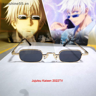 Anime Jujutsu Kaisen Gojo Satoru Cùng Mặt nạ Mắt Kính Cosplay Phụ Kiện Mắt Đen Dán Cho Nam Quà Tặng Đứng Phụ Kiện VN