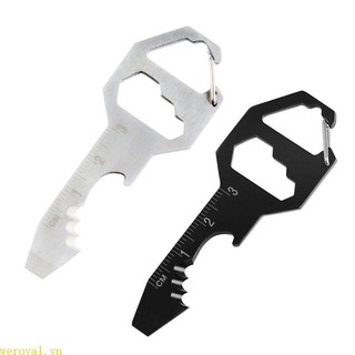 Multifunctional Keychain Bottle Opener Multi Tool for Campers Bicyclers Handymen