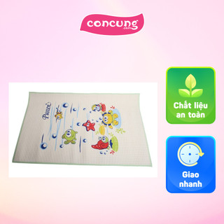 Tấm nệm mát cao su Pureen cho trẻ em (90x60 cm) - Giao mẫu ngẫu nhiên