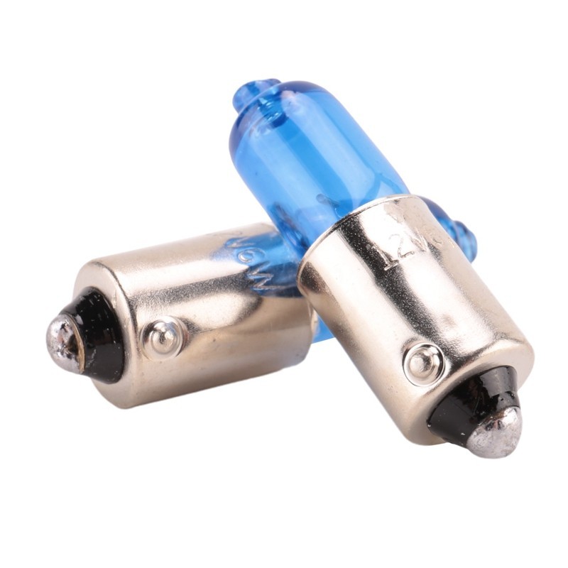 【 Ada _ Caroline 】 2x H6W BAX9S 6W Đèn đỗ xe Xenon trắng 12V 5000K