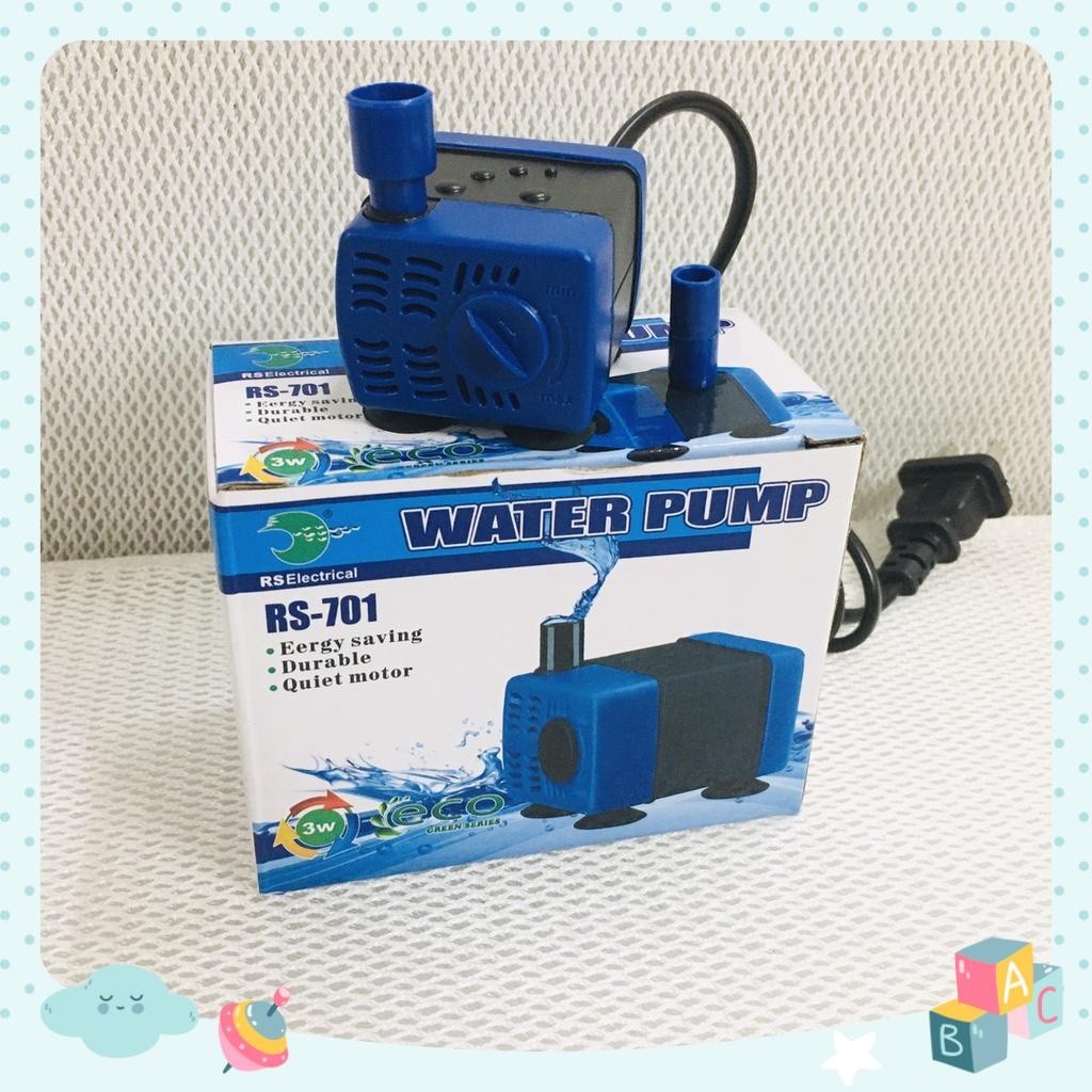 Máy bơm nước mini RS 701 1201 1202 1203  máy bơm nước hồ cá