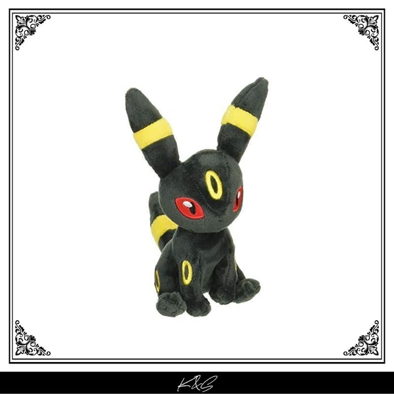 【Direct from Japan】Pokemon Center Original Plush Pokemon Fit Umbreon 15 × 14 × 13 (H × W × D: cm)