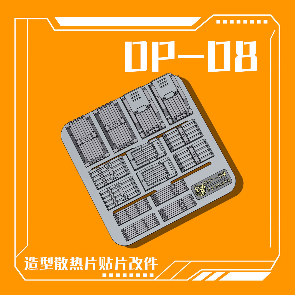 Tấm nhiệt tạo kiểu Phoenix DP-08 Sử dụng chung Phụ tùng chi tiết Addon