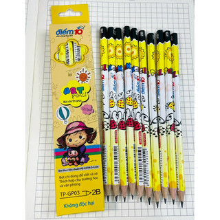 Bút chì gỗ 2b thiên long tp-gp03