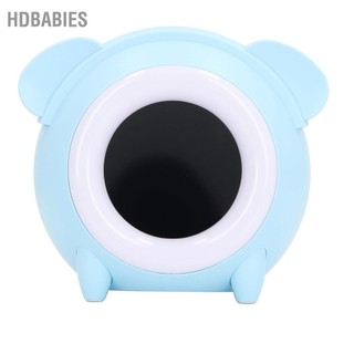 Đồng hồ báo thức kỹ thuật số cho trẻ em có đèn đánh thức Thay đổi biểu cảm hình chó dễ thương Snooze Đồng hồ báo thức dễ dàng