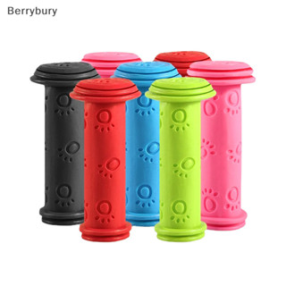 Berrybury 1 Cặp Xe Đạp Cao Su Tay Cầm Xe Đạp Thanh Tay Cầm Chống Trơn Trượt Chống Thấm Nước Ba Bánh Xe Tay Ga Tay Cầm Cho Trẻ Em Trẻ Em Đi Xe Đạp Thanh Tay Cầm MỚI