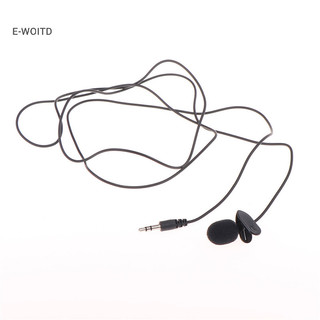 E-woitd 3.5mm mini studio speech mic micro clip cho pc máy tính để bàn laptop 1.5m hnvn