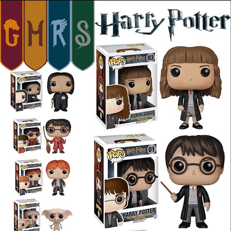 Nhân Vật Hành Động Funko Pop Harry Potter / Lunagood / Hermione / Ron Weasley / Dobby / Snape / Nhân