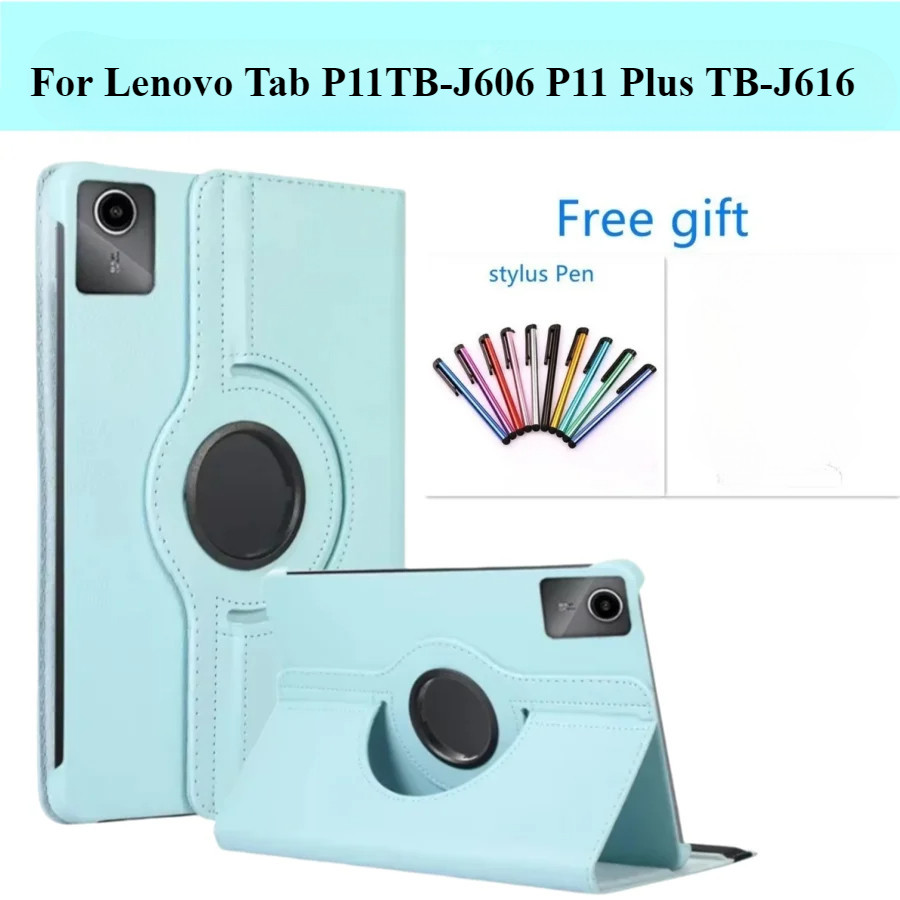 Ốp Xoay 360 Độ Cho Lenovo Tab P11 Plus TB-J616F TB-J616X Flip Cover P11 5G TB-J607Z J606F J606L 11 "