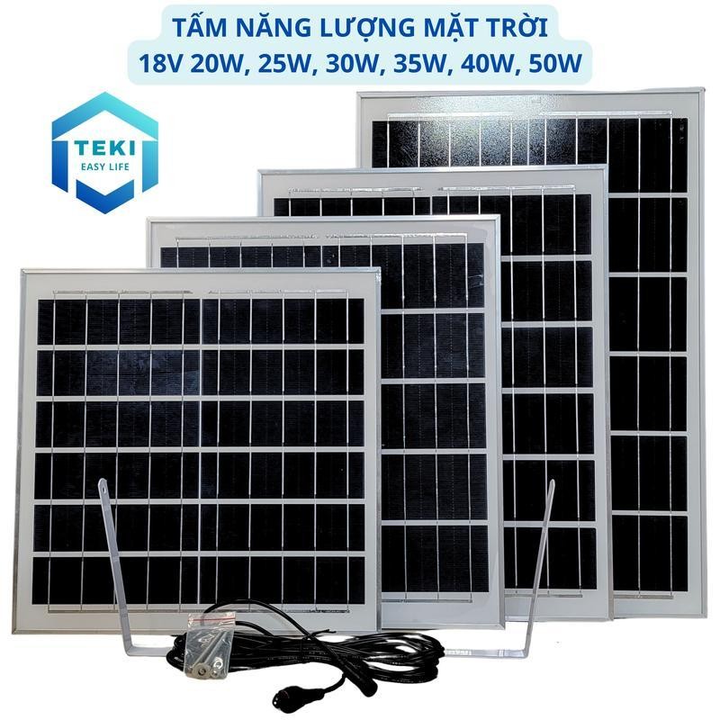 TẤM PIN NĂNG LƯỢNG MẶT TRỜI MONO 18V 20W, 25W, 30W, 35W, 40W, 50W