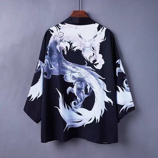 Áo khoác nam mùa hè phong cách mới phong cách Trung Quốc dáng rộng phù hợp