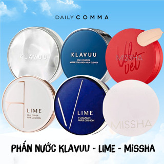 Phấn nước Kiềm Dầu Cấp Ẩm Klavuu - Lime - Missha Cushion cho mọi loại da