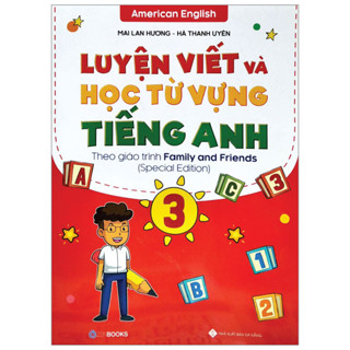 Sách - Luyện Viết Và Học Từ Vựng Tiếng Anh 3