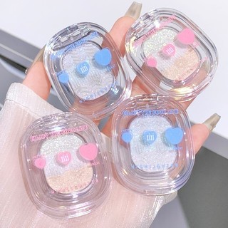XIXI Nhũ mắt Highlight Xixi Glass Fantasy Tower Cầu Vồng Nhũ Sáng Lấp Lánh Tạo Hiệu Ứng Bling XIXI D-671 Makeup Douyin