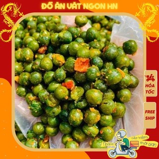 500G Đậu hà lan rang muối tỏi ớt thơm ngon đậm vị đồ ăn vặt ngon hấp dẫn