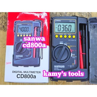 Đồng hồ đo điện vạn năng sanwa cd800a