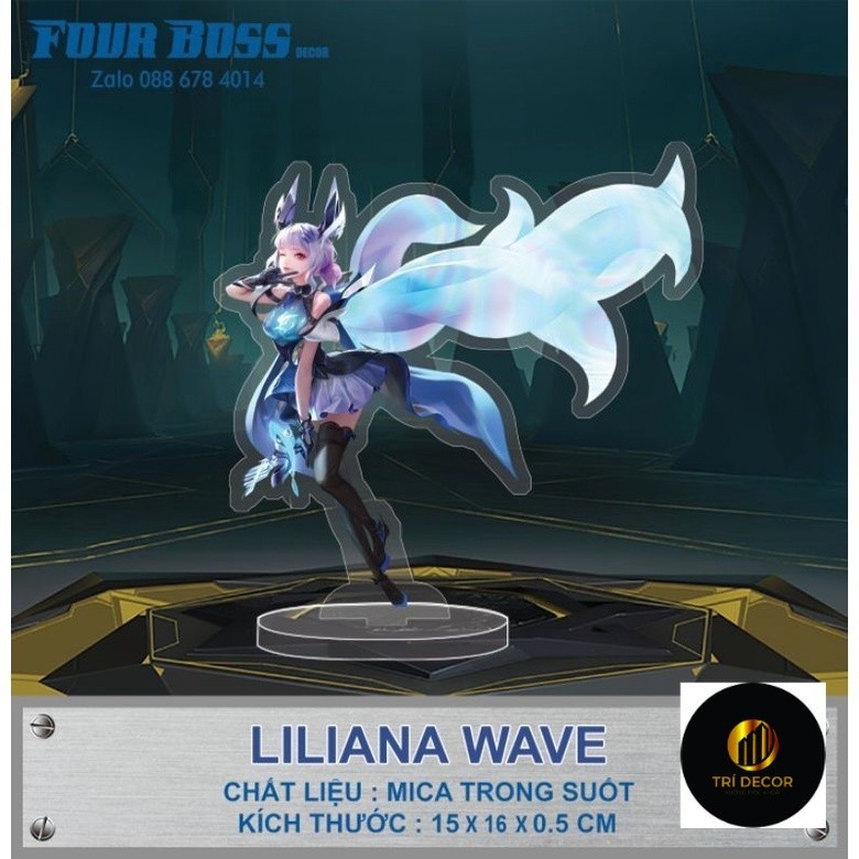 Mô Hình Tướng Liliana Wave Trong Game Liên Quân Mobile - Arena of Valor