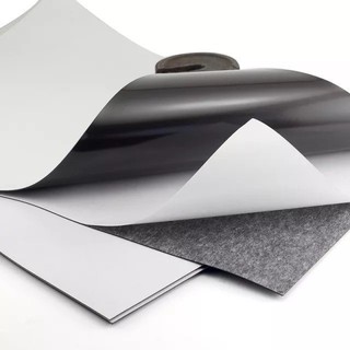Nam châm lá dẻo a4 có decal keo dán giáo cụ dạy học đồ dùng học tập văn phòng phẩm- Lá Tre