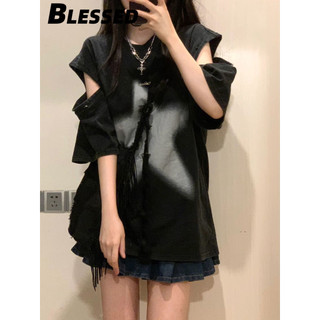 Blessed áo phông áo thun nữ croptop baby tee Fashion Stylish Comfortable Phong cách A29J2HD 17Z240424