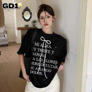 Girl's Paradise áo phông áo thun nữ croptop baby tee thời trang hàn quốc INS Cute WTX2430BOL 17Z240424