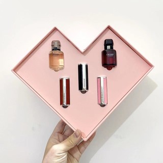 Bộ trang điểm nước hoa GIVENCY LINTERDIT Da cừu 306 / Velvet N37 Son môi Hộp quà tặng Quà tặng ngày lễ cho bạn gái