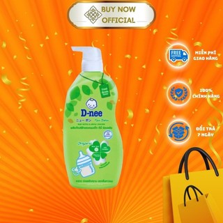 (NHẬP KHẨU) Nước rửa bình/ xúc bình sữa Dnee Thái Lan 600ml mẫu mới !A