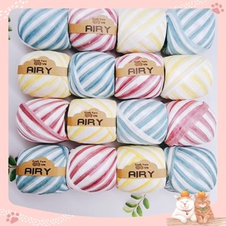 Sợi cọ giấy airy loang Craft yarn VN 45g