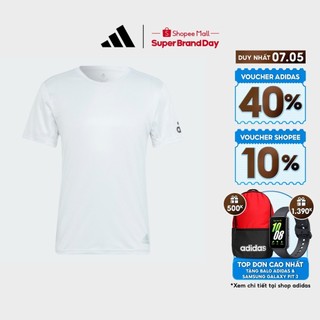  adidas Chạy Áo Thun Run It Nam trắng HB7471