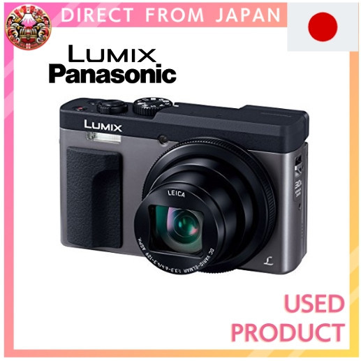 【Used】Panasonic Compact Digital Camera Lumix TZ90 30X Optical 4K Video Recording Silver DC-TZ90-S【Direct from Japan】