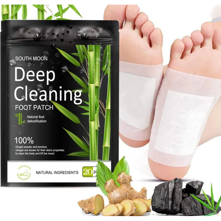 Miếng Dán Chân Thải Độc Cứu Giúp Ngủ Ngon Giảm Nhức Mỏi Thải Độc Chân Thanh Lọc Cơ Thể/10PCS