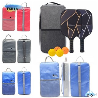 Túi Mái Chèo Pickleball FKILLA5, Tay Vợt Trẻ Em Người Lớn Nhiều Màu, Di Động Chống Thấm Nước Dung Tích Lớn Người Mới Bắt Đầu Vợt Sắp Xếp Trong Nhà Ngoài Trời