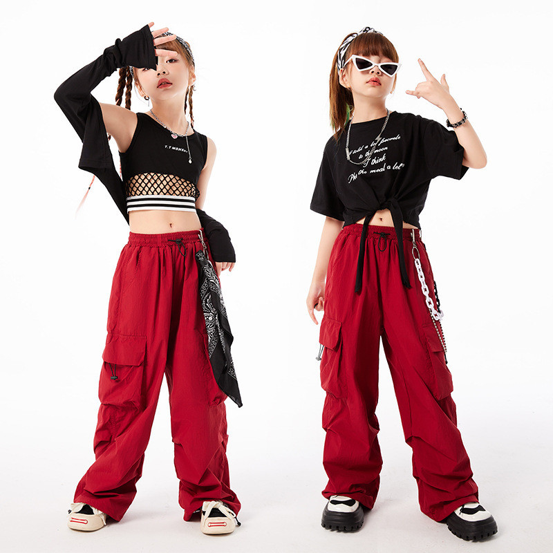 3-14 Tuổi Đồ Nhảy Cho Bé Gái Bộ Hiphop Bé Gái Áo Croptop Cho Bé Gái Đồ Nhảy Hiphop Cho Bé Gái Quần H