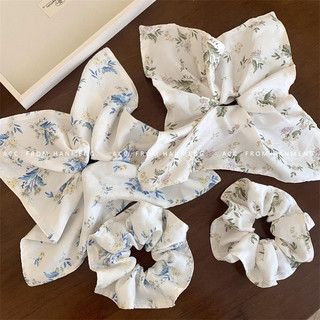Mới Trung Quốc Retro Scrunchy Dây Buộc Tóc Thanh Lịch Dây Buộc Tóc Mũ Vuông Khăn Nữ