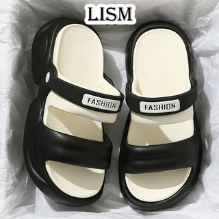 LISM Dép Lê Thời Trang Đơn Giản Cho Nữ dép bánh mì Trẻ trung Phối màu tinh tế Chất liệu tốt Độn đế FYT2450I36 21Z240520