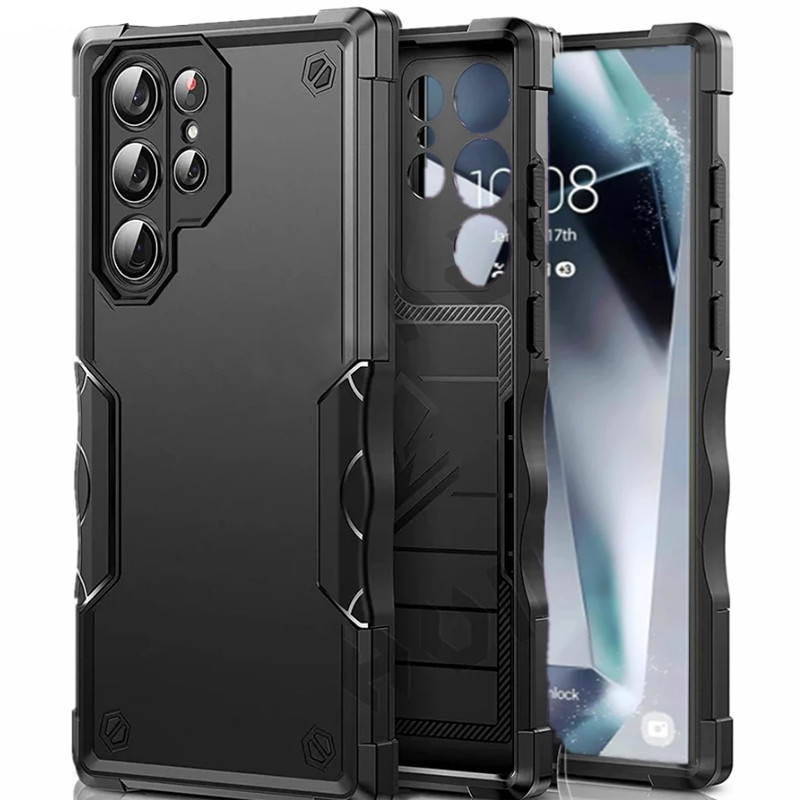 Chống sốc nặng trường hợp điện thoại cứng S24 Ultra S24 Plus S23 Ultra S23 Fe S22 Ultra S21 Ultra A15 A35 A55
