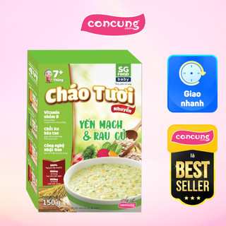 Cháo tươi nhuyễn Yến mạch & Rau củ