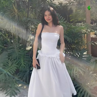 Hot-- Đầm maxi nhún thun ôm dáng vải kate dày l1 - khosigiahuy- annshop