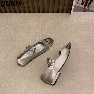 Giày Mary Jane Giày Nữ Thời Trang retro Pháp