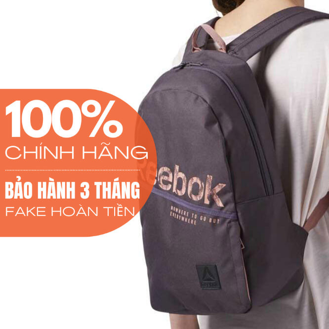 Balo đi học thời trang Reebok Found Followg chống thấm nước chính hãng