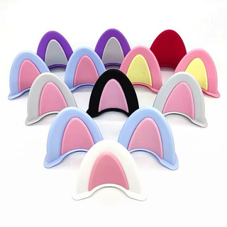 Tai mèo gắn nón bảo hiểm cute 1 cặp