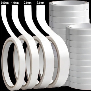 Băng dính hai mặt siêu mỏng / Băng keo dính chắc chắn / Nhãn dán thủ công nghệ thuật DIY Văn phòng phẩm /