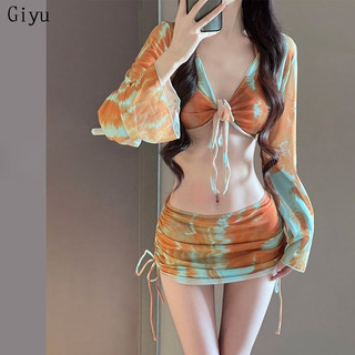 Giyu Bikini Đồ Bơi đồ đi biển bikini kín đáo Năng động ins Tự tin Gợi cảm WYZ2450RGP 23Z240604