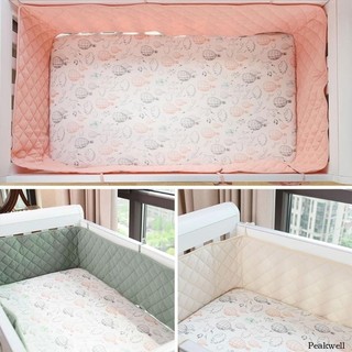 Baby Bed Bumper Detachable Newborn Crib Around Cot Protector Kids Room Decor
