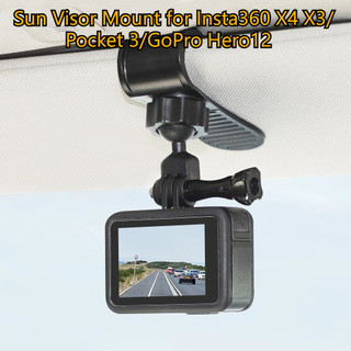 Giá đỡ tấm che nắng ô tô cho Insta360 X5 X4 / Pocket 3 / GoPro Hero 13 12 / Action5 Camera Phụ kiện điện thoại thông minh
