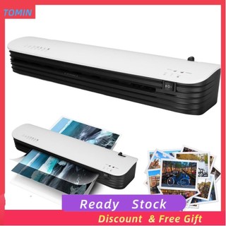 Tominihouse Laminator Machine 12.6 Inch Fast Thermal Laminating Hot Cold Mode A3 2 Roller System with Anti Jam Button for Offices