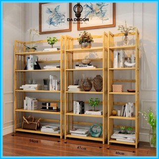 🚛 MIỄN PHÍ SHIP🆓Kệ Sách 5 Tầng TIỆM Kệ Gỗ Tự Nhiên Decor Lắp Ráp Đơn Giản Dễ Dàng Bookshelf 5F Natural - Da Decor