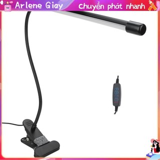 Arlene Giay Đèn bàn LED USB ClipOn Hợp kim nhôm Linh hoạt có thể điều chỉnh độ sáng Hình xăm Nail Art