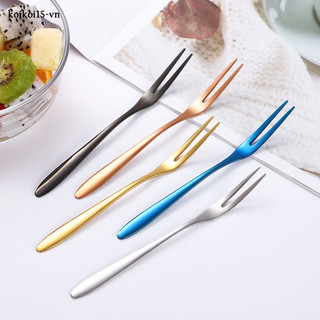 Nĩa ăn trái cây chất liệu thép không gỉ